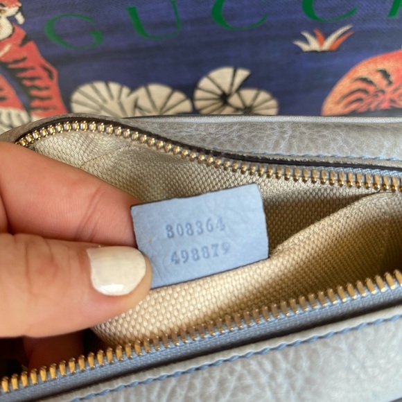 Gucci soho disco baby blue nubuck suede READ !! - Picture 12 of 12